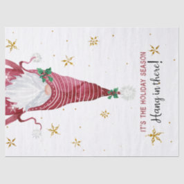 Papel De Seda Gnomo Funny Natal Folidy Season Snowflakes