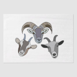 Papel De Seda Goat Animal Funny Goat