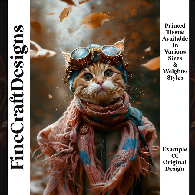 Papel De Seda Gogs Steampunk Goggg S5 de Gatos de Gato Grosso (Criador carregado)