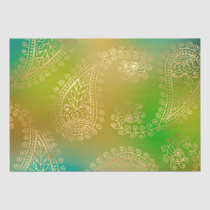 Papel De Seda Gold Foil Arabe