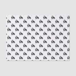 Papel De Seda Golf Ball and Club de Natal