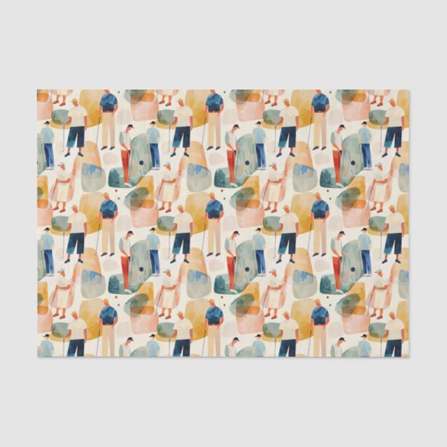Papel De Seda Golf Club (Frente )