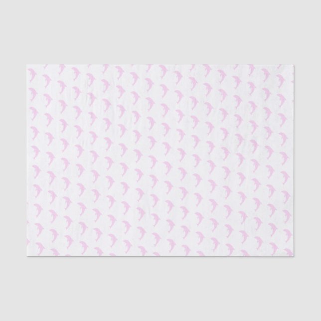 Papel De Seda Golfinho preppy limpo simples oceano marinho  (Frente )