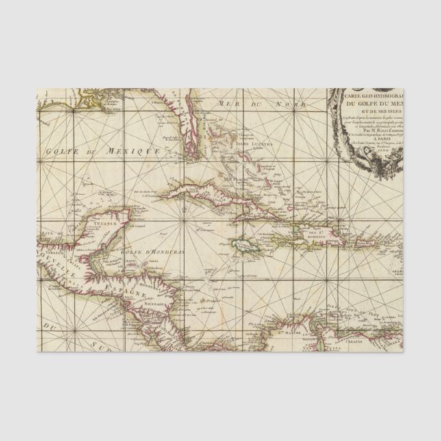 Papel De Seda Golfo do México (Frente )