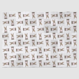 Papel De Seda Goma de bolhas rosa soprada no coelho