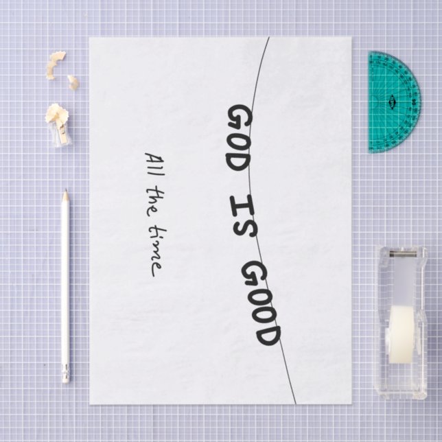 Papel De Seda Good Is Good All the time (Arte )