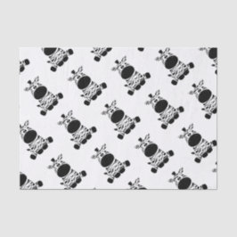 Papel De Seda Goofy Zebra
