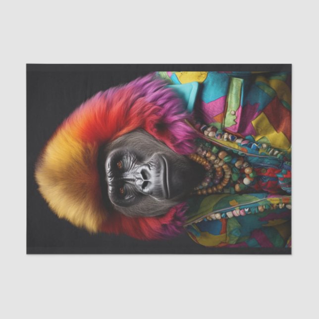 Papel De Seda Gorilla Life (Frente )