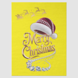 Papel De Seda Gorro de Natal fofo