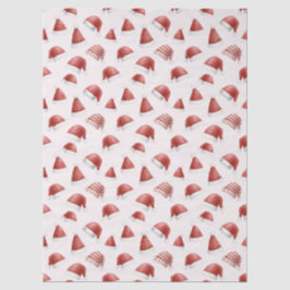 Papel De Seda Gorro de Papai Noel Fofo para Meninas Rosa Macio N