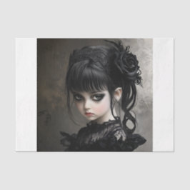 Papel De Seda Goth Girl