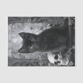 Papel De Seda Gothic Kitten