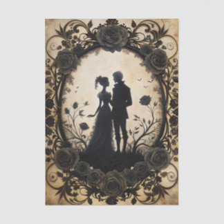 Papel De Seda Gothic Romance Decoupage