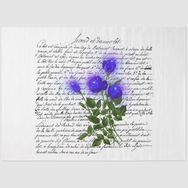 Papel De Seda Gótica Debutante Series Design 7 (Frente )