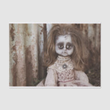 Gótico gótico assustador do Victorian da boneca da