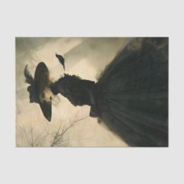 Papel De Seda Gótico Lady