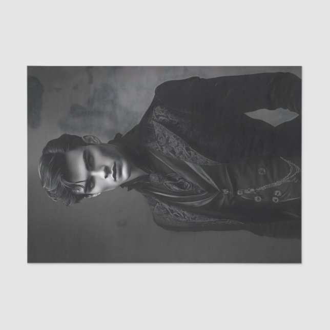 Papel De Seda Gótico Lady (Frente )