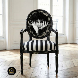 Papel De Seda Gótico Preto Branco Glamour Vintage Decoupage
