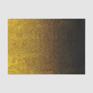 Papel De Seda Gradação de Brilho Amarelo e Preto