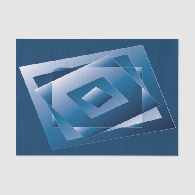 Papel De Seda gradiente azul 1 (Frente )