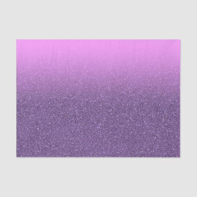 Papel De Seda Gradiente brilhante rosa roxo feminino (Frente )