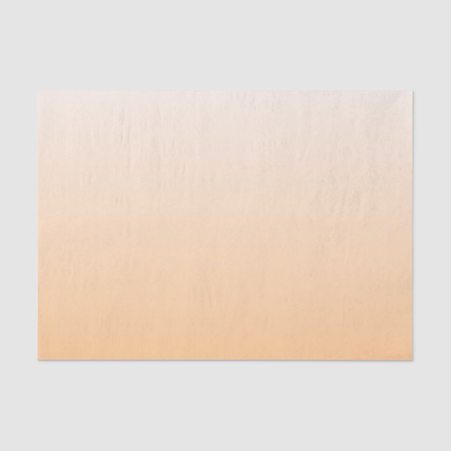 Papel De Seda Gradiente de Pêssego (Frente )