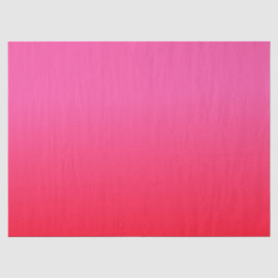 Papel De Seda Gradiente Rosa e Vermelho