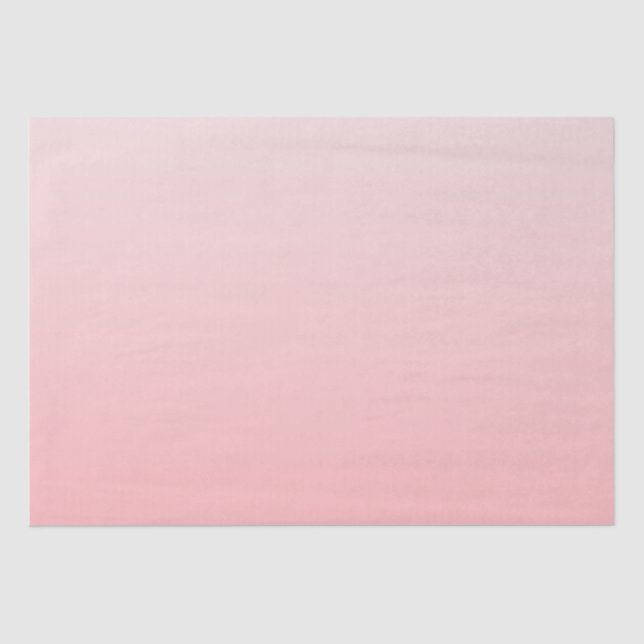 Papel De Seda Gradiente rosa suave (Frente )