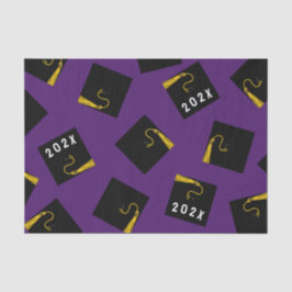 Papel De Seda Graduação 2025 Roxo