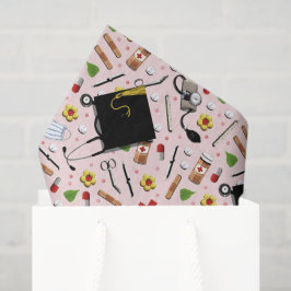 Papel De Seda Graduação de Enfermeira RN