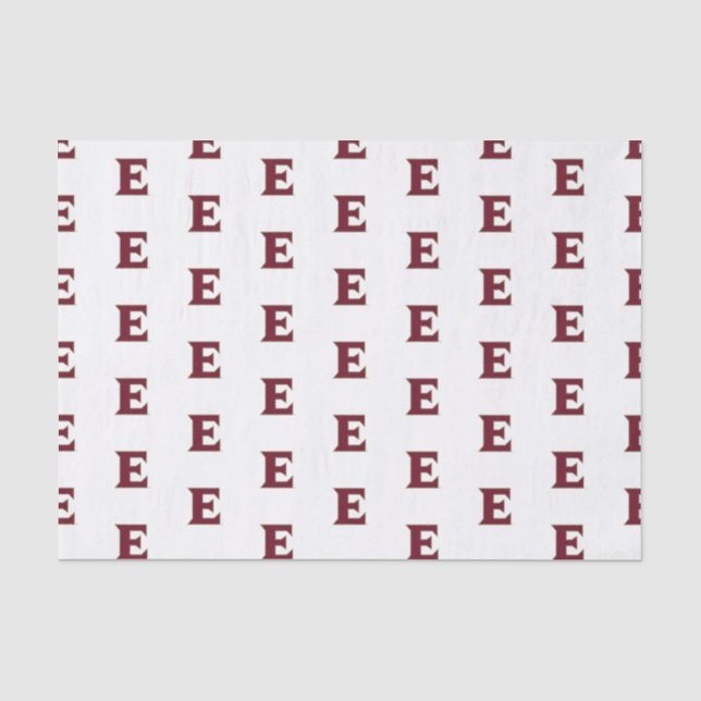 Papel De Seda Graduação na Universidade Elon (Frente )