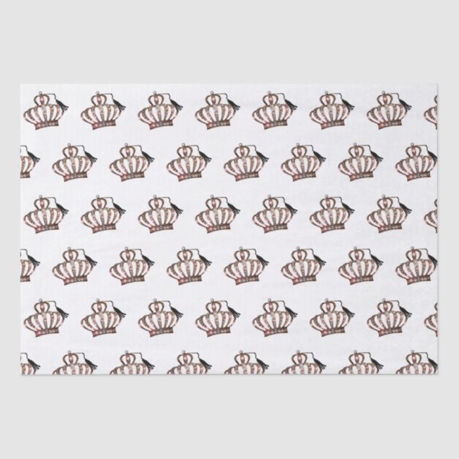 Papel De Seda Graduação "Tiara" (Frente )