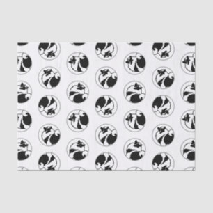 Papel De Seda Gráfico de Keeshond - Arte Original Pet Dog
