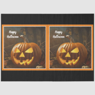 Papel De Seda Grande Coleção de Halloween de Pumpkin