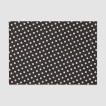 Grandes Bolinhas brancas em preto