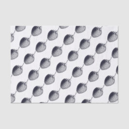 Papel De Seda Gravura da morango do vintage/Victorian