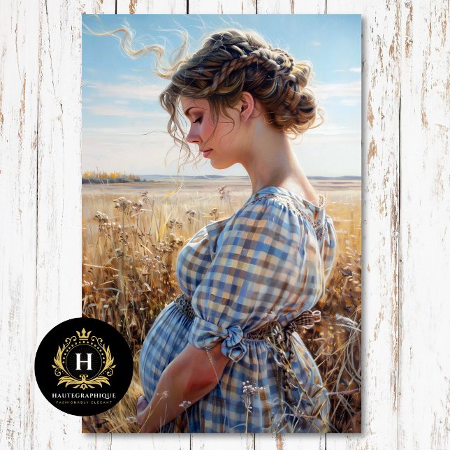 Papel De Seda Green Gingham Prairie Girl Countryside Découpage (Criador carregado)