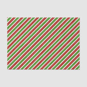 Papel De Seda Greve de Natal Vermelha, Verde e Dourada