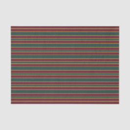 Papel De Seda Greve Verde Vermelha E Dourada De Doces De Natal