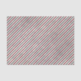 Papel De Seda Greve Vermelha e Verde Inverno