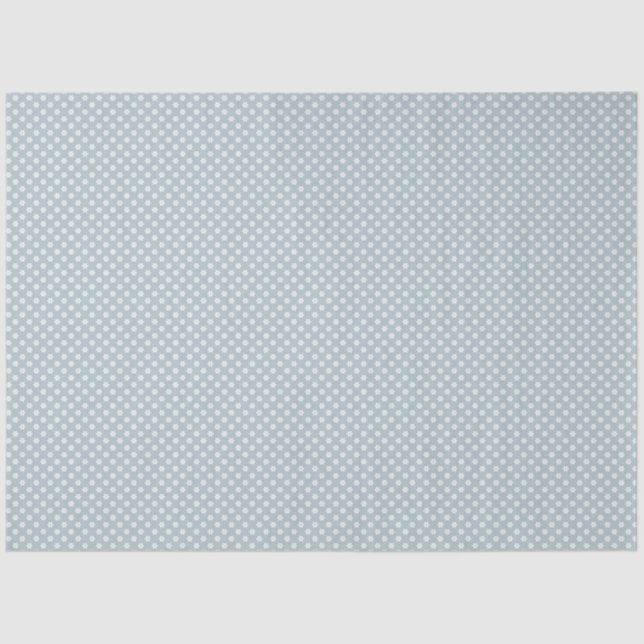 Papel De Seda Grey Blue with White Daisy issue Paper (Frente )