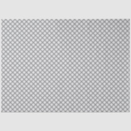 Papel De Seda Grey Gingham Tissue Paper