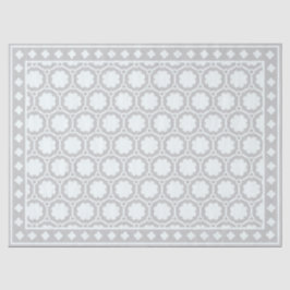 Papel De Seda Grey Modern Bone inlay Decoupage Paper