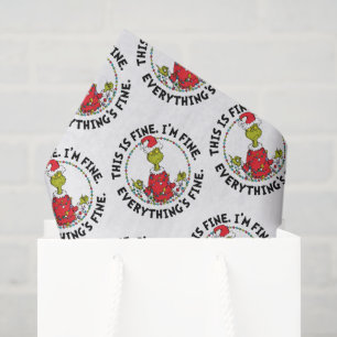 Papel De Seda Grinch Tudo Bem