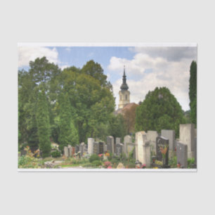Papel De Seda Grinzinger Friedhof, Wien Österreich