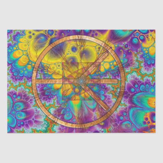 Papel De Seda Groove GIFT de 60 anos (Frente )