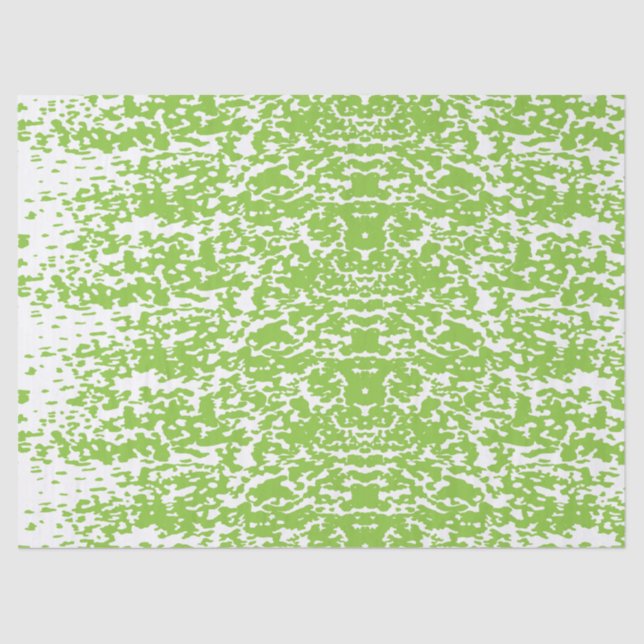 Papel De Seda Grunge Lime Green Texture (Frente )