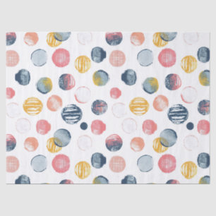 Papel De Seda Grunge Pontos de Aquarela