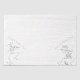 Papel De Seda Grunge Retro Black Halloween Party