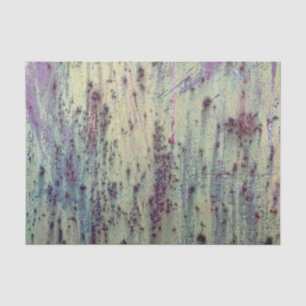 Papel De Seda Grunge Yellow & Magenta Rusted Metal Patterno